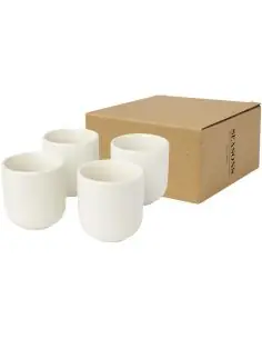Cuatro tazas de expreso de 90 ml Ecológica Personalizada...