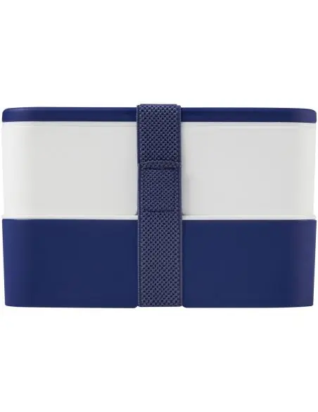 Fiambrera doble de 700+700 ml Ecológica Personalizada 6210470