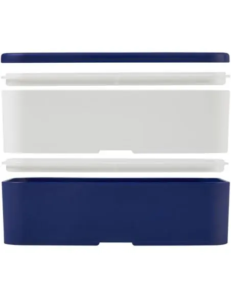 Fiambrera doble de 700+700 ml Ecológica Personalizada 6210470