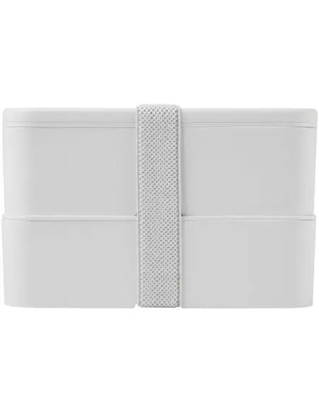 Fiambrera doble de 700+700 ml Ecológica Personalizada 6210472