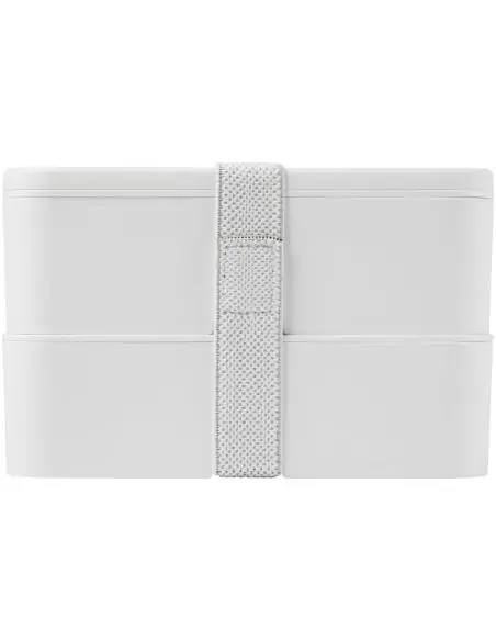 Fiambrera doble de 700+700 ml Ecológica Personalizada 6210472