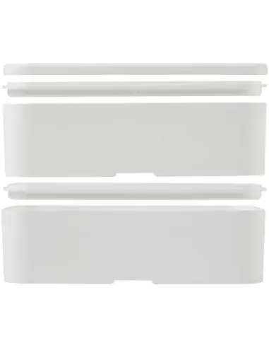 Fiambrera doble de 700+700 ml Ecológica...