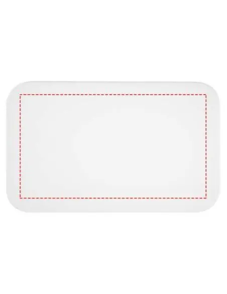 Fiambrera doble de 700+700 ml Ecológica Personalizada 6210472