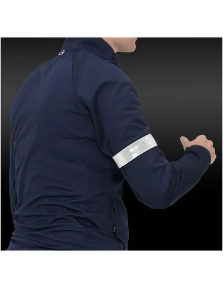 Pulsera de seguridad refelectante TPU de 38 cm RFX™ Ecológica Personalizada 6122050