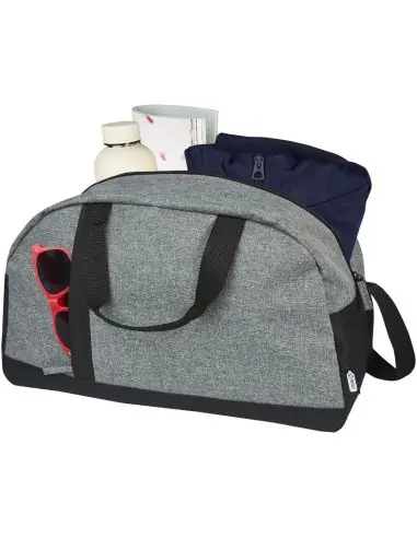 Bolsa deportiva de lona en dos tonos reciclada...