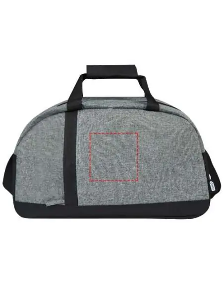 Bolsa deportiva de lona en dos tonos reciclada GRS de 21 L Ecológica Personalizada 6120656