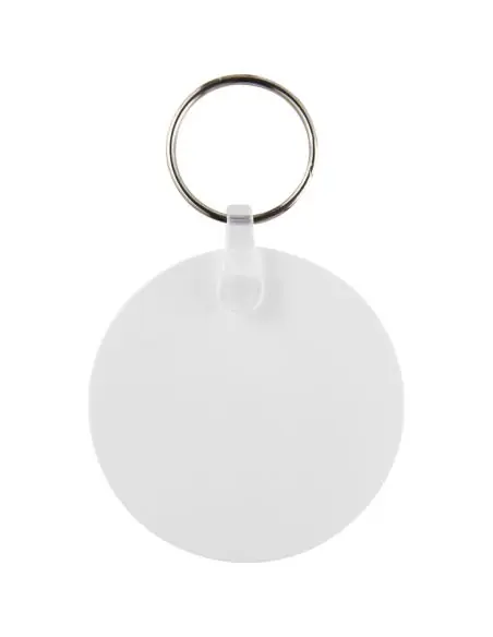 Llavero reciclado en forma de círculo Ecológico Personalizado 6210475