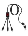 Cable de carga extensible 5 en 1 Ecológica Personalizada 62PX064 - Imagen 1