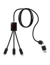 Cable de carga extensible 5 en 1 Ecológica Personalizada 62PX064 - Imagen 4