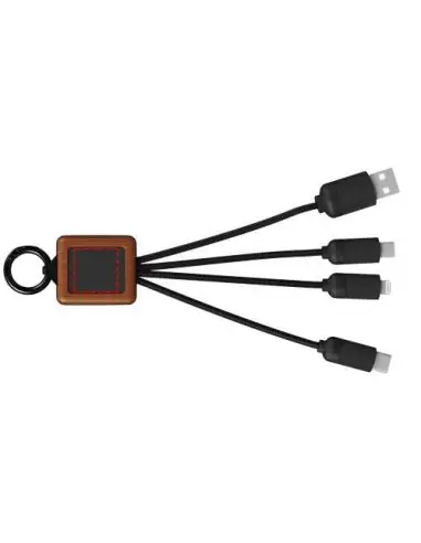 SCX.design Cable de madera de 20 W FSC fácil de...
