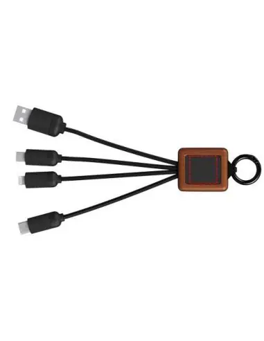 SCX.design Cable de madera de 20 W FSC fácil de...