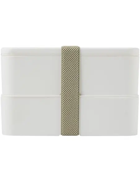 Fiambrera doble de 700+700 ml Ecológica Personalizada 6220401