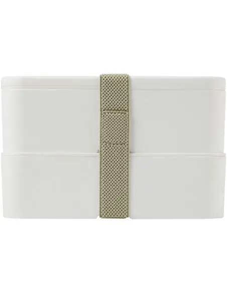 Fiambrera doble de 700+700 ml Ecológica Personalizada 6220401