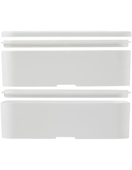 Fiambrera doble de 700+700 ml Ecológica Personalizada 6220401