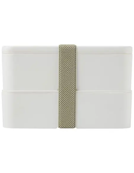 Fiambrera doble de 700+700 ml Ecológica Personalizada 6220401