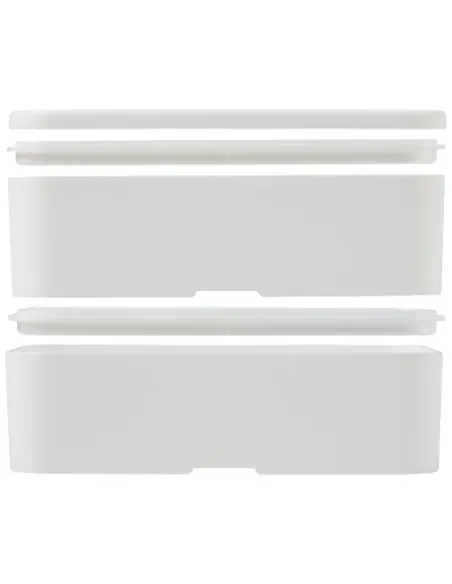 Fiambrera doble de 700+700 ml Ecológica Personalizada 6220401