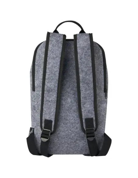 Mochila isotérmica de fieltro reciclado GRS de 7 L Ecológica Personalizada 6210742