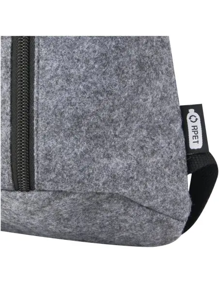 Mochila isotérmica de fieltro reciclado GRS de 7 L Ecológica Personalizada 6210742
