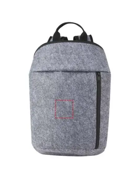 Mochila isotérmica de fieltro reciclado GRS de 7 L Ecológica Personalizada 6210742