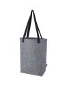 Bolsa Tote de fieltro reciclado GRS con fondo ancho de 12 L Ecológica Personalizada 6120662 - Imagen 1