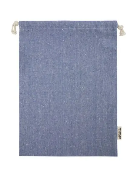 Bolsa de regalo grande de 4 l de algodón reciclado GRS de 150 g/m² Ecológica Personalizada 6120672