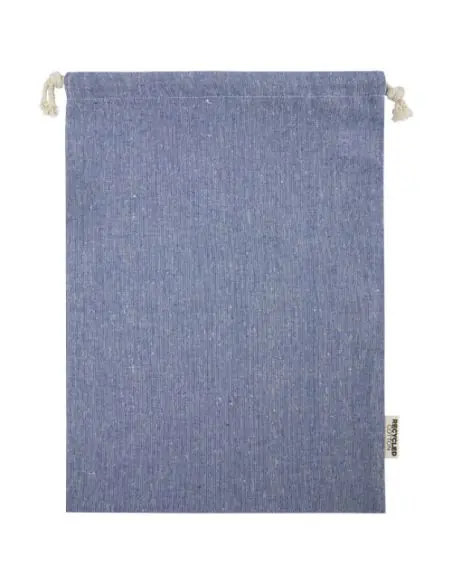 Bolsa de regalo grande de 4 l de algodón reciclado GRS de 150 g/m² Ecológica Personalizada 6120672