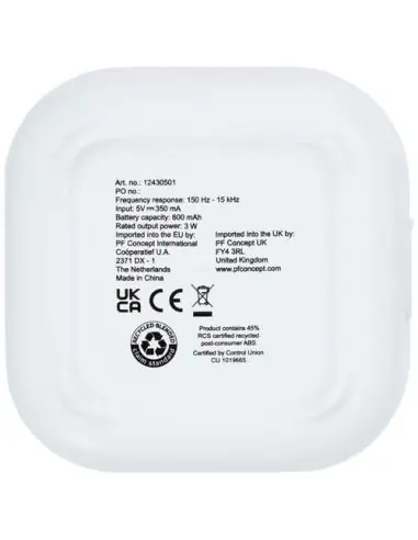 Minialtavoz Bluetooth® de plástico reciclado...