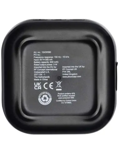 Minialtavoz Bluetooth® de plástico reciclado...