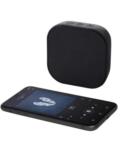 Minialtavoz Bluetooth® de plástico reciclado 2.0 de 3 W con certificación RCS Ecológica Personalizada 6124305