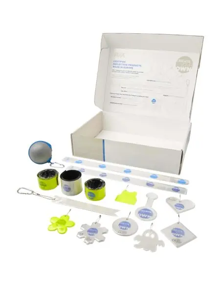 Kit de muestras de productos reflectantes Ecológica Personalizada 61PW006