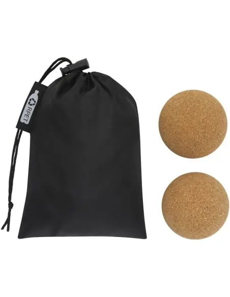 Pelota de corcho para yoga - Set dos unidades Ecológica Personalizada 6127034