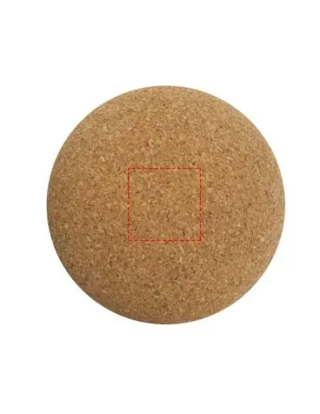 Pelota de corcho para yoga - Set dos unidades Ecológica Personalizada 6127034