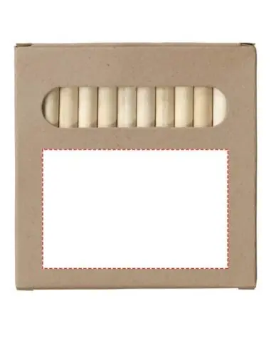 Set para colorear de 12 piezas Ecológica...