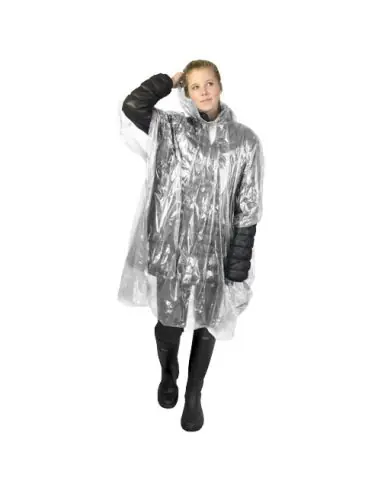 Poncho de lluvia desechable de material...
