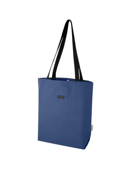 Bolsa Tote versátil de lona reciclada GRS de 14 l Ecológica Personalizada 6130042