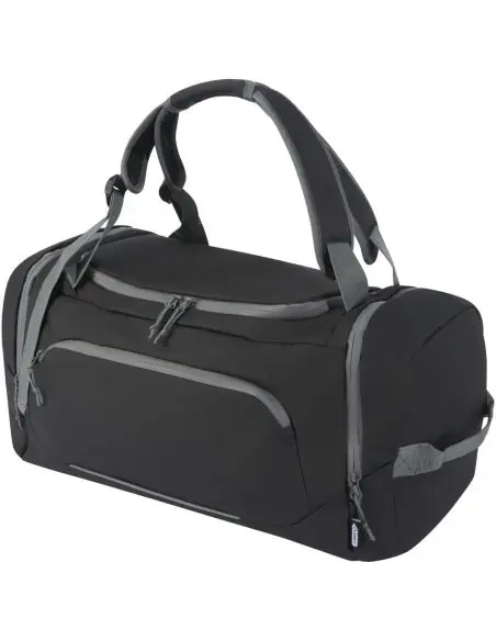 Mochila de lona resistente al agua de material reciclado GRS de 35 l Ecológica Personalizada 6130046