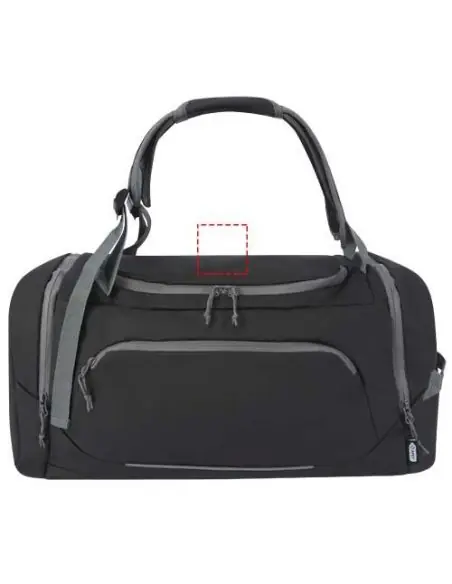 Mochila de lona resistente al agua de material reciclado GRS de 35 l Ecológica Personalizada 6130046