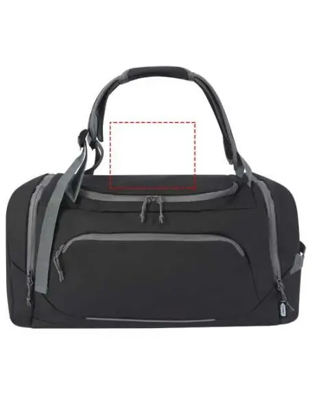 Mochila de lona resistente al agua de material reciclado GRS de 35 l Ecológica Personalizada 6130046