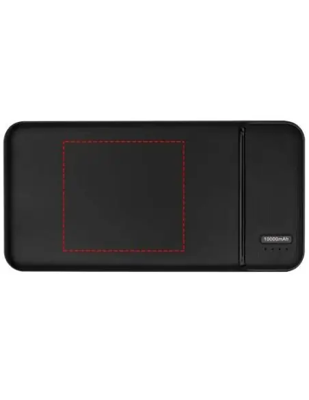 Batería externa de plástico reciclado de 10 000 mAh Ecológica Personalizada 6124321