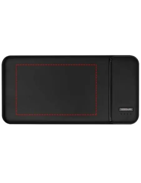 Batería externa de plástico reciclado de 10 000 mAh Ecológica Personalizada 6124321