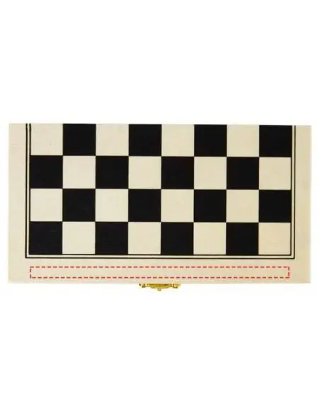 Set de ajedrez de madera Ecológica Personalizada 6104563