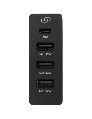 Estación de carga PD de plástico reciclado de...