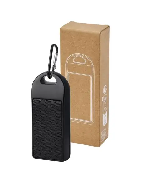 Altavoz Bluetooth® de plástico reciclado de 3 W IPX4 con certificación RCS Ecológico Personalizado 6124333