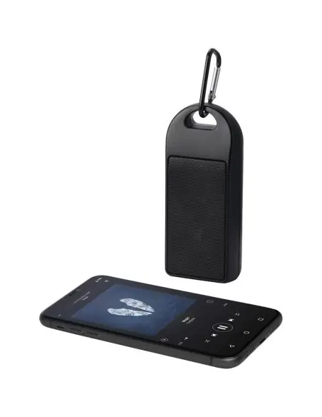 Altavoz Bluetooth® de plástico reciclado de 3 W IPX4 con certificación RCS Ecológico Personalizado 6124333