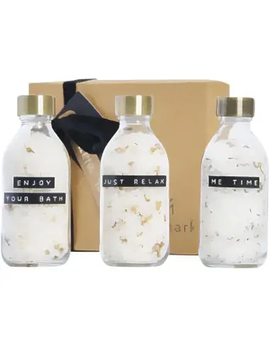 Conjunto de regalo de sal de baño de 3 piezas...