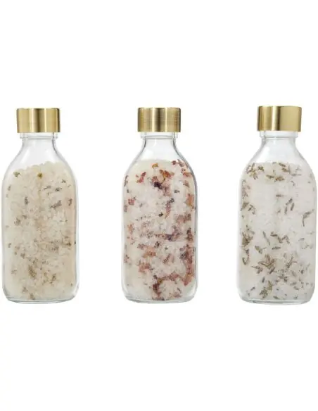 Conjunto de regalo de sal de baño de 3 piezas de 200 ml Ecológico Personalizado 6126306
