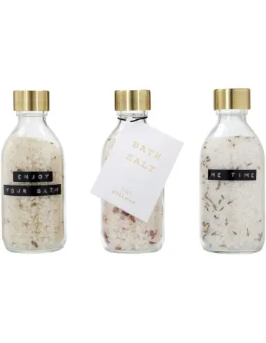 Conjunto de regalo de sal de baño de 3 piezas...
