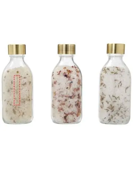 Conjunto de regalo de sal de baño de 3 piezas de 200 ml Ecológico Personalizado 6126306