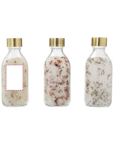 Conjunto de regalo de sal de baño de 3 piezas de 200 ml Ecológico Personalizado 6126306