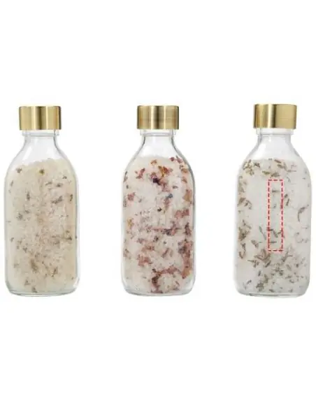 Conjunto de regalo de sal de baño de 3 piezas de 200 ml Ecológico Personalizado 6126306